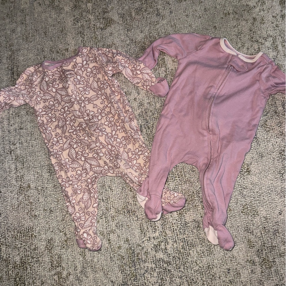 Kids Pajamas in Pink and Purple